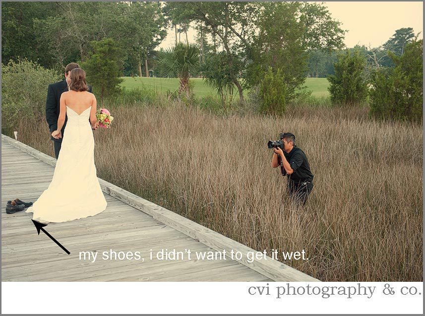 Charleston Wedding Photographers Virgil Bunao Behind the scenes  