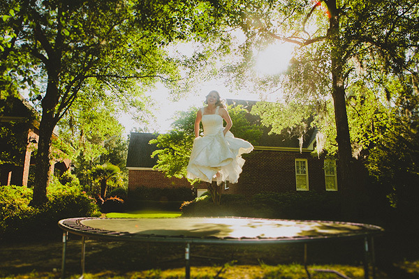 Charleston Wedding Photographers Virgil Bunao Jump.  
