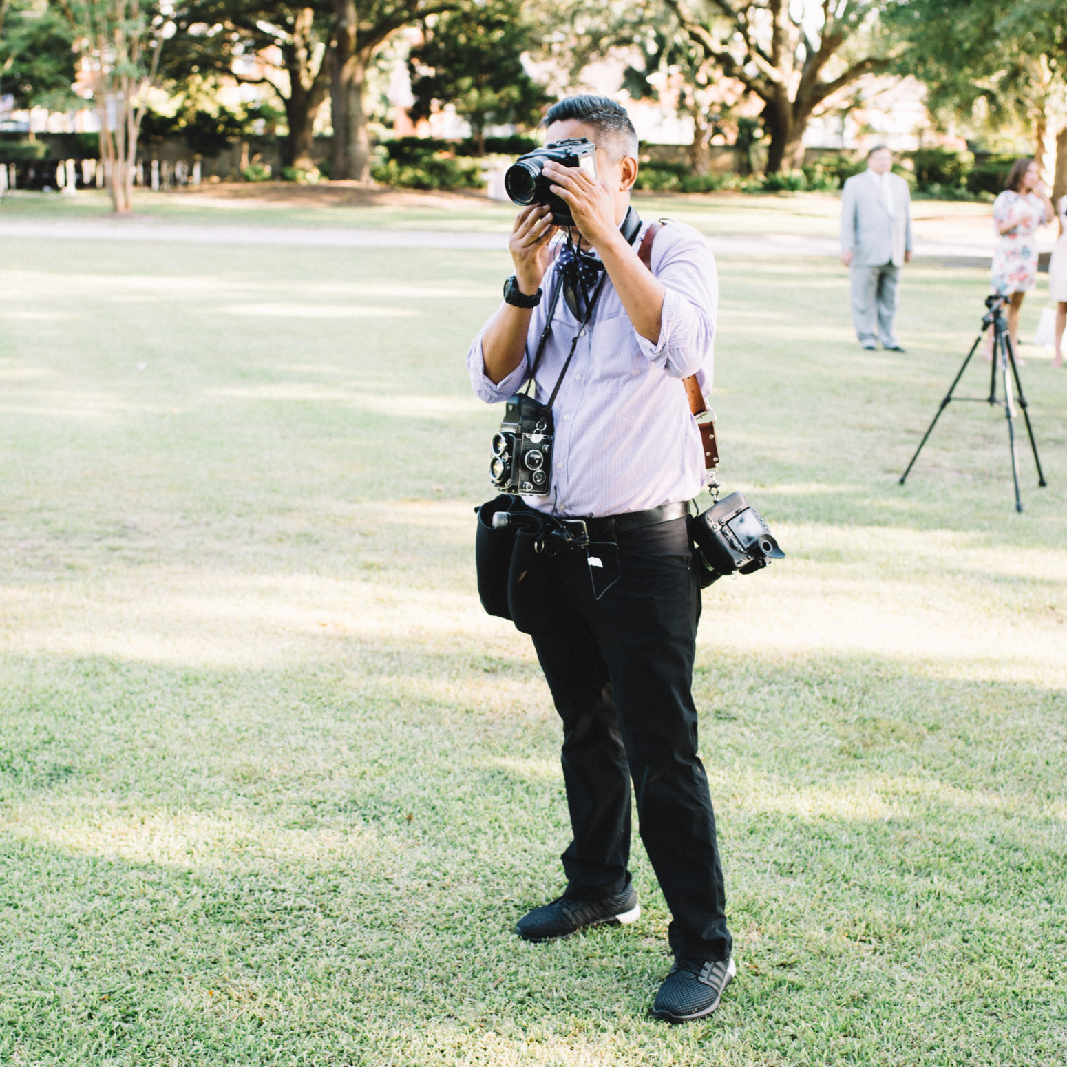 Charleston Wedding Photographers Virgil Bunao Behind the Scenes...