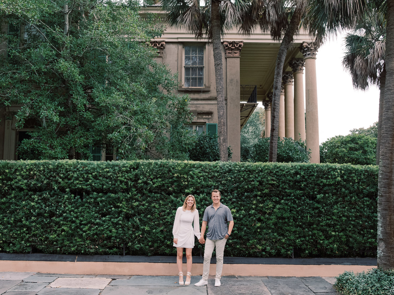 Charleston Wedding Photographers Virgil Bunao Rainy Downtown Charleston Engagement Session  