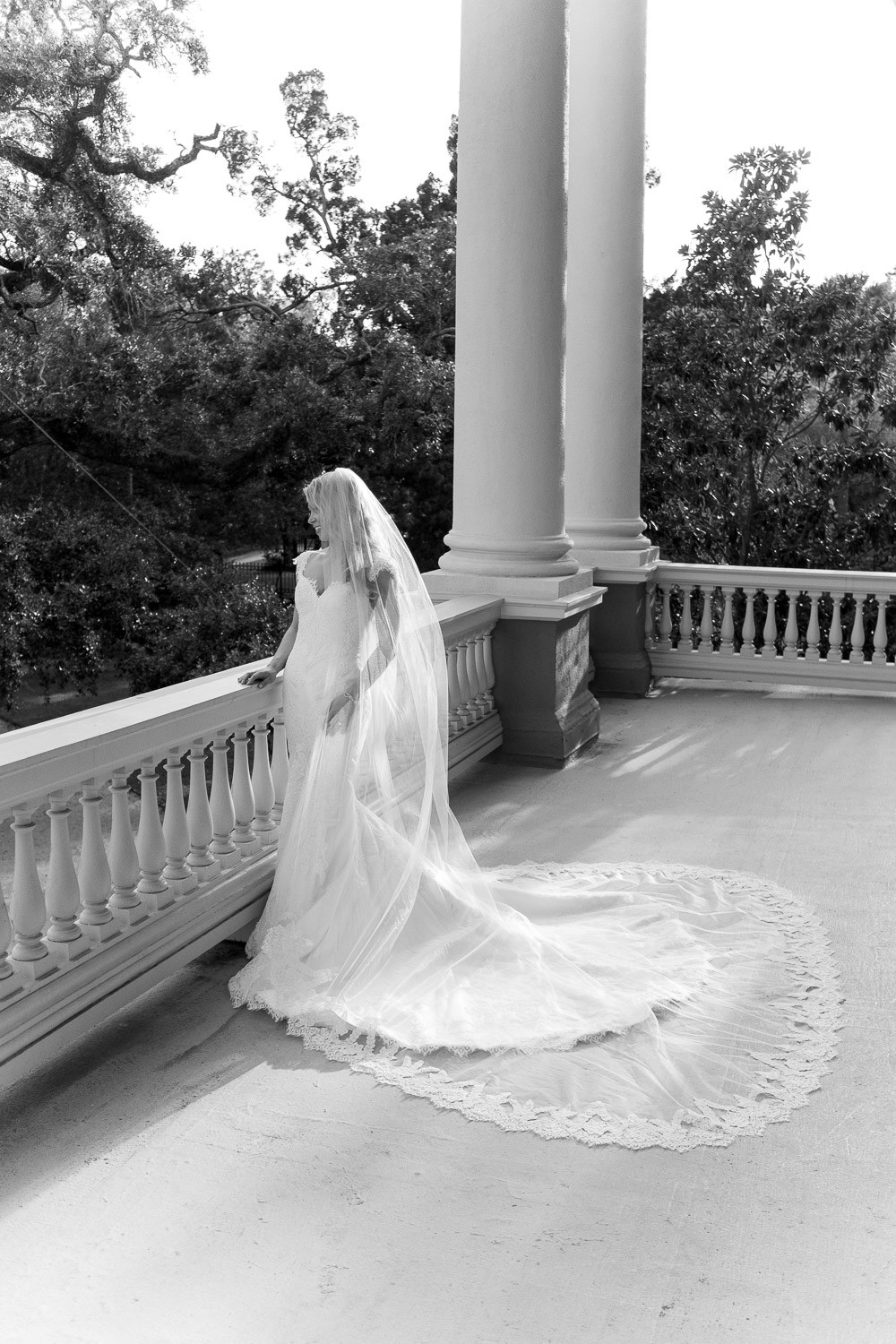 Charleston Wedding Photographers Virgil Bunao Elegant Bridal Portraits  
