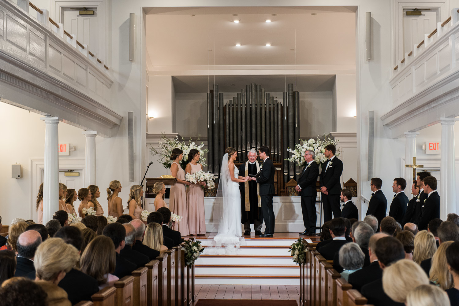 Charleston Wedding Photographers Virgil Bunao Blush Pink Wedding at Hibernian Hall in Charleston  